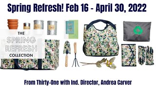 Spring Refresh Collection from Thirty-One with Ind. Director, Andrea Carver
