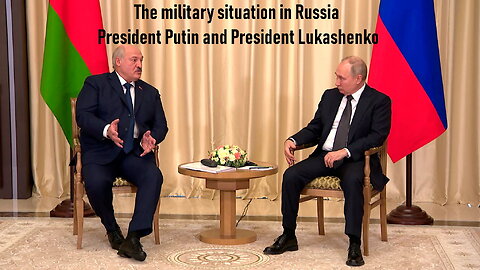 Putin Holds Meeting With Belarus President Lukashenko