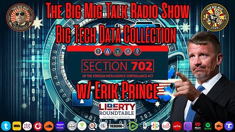 Big Tech Data Collection w/ Blackwater Founder Erik Prince |EP277