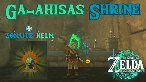 Ga-ahisas Shrine | Zonaite Helm | Lightcast Island | The Legend of Zelda: Tears of the Kingdom #totk