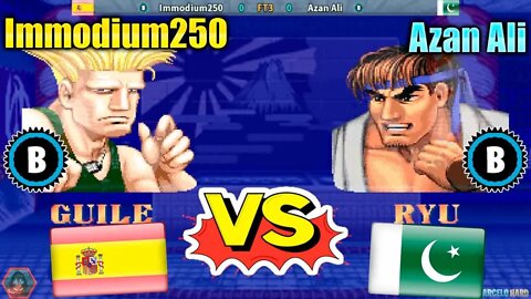 Street Fighter II': Champion Edition (Immodium250 Vs. Azan Ali) [Spain Vs. Pakistan]