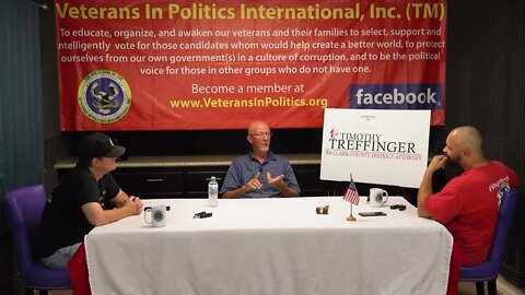 John Evans candidate for Clark County Recorder on the Veterans In Politics Video Internet talkshow