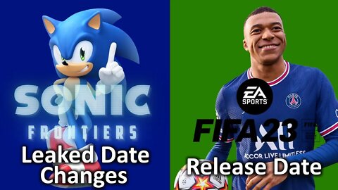Sonic Frontiers Floating Date, FIFA 23, Discord on Xbox