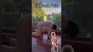 Fix Back Pain (Easy Yoga)