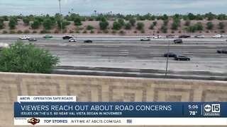 Drivers voice frustration over US 60 road conditions