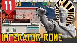 A subida de CLEOPATRA! - Imperator Rome Egito #11 [Gameplay PT-BR]