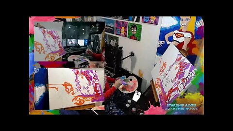 Time Lapse Painting: Zelda Painting (Part 1)