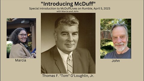 "Introducing McDuff," with Marcia and John