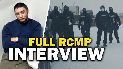 RAW: RCMP interrogation of Coutts protester Anthony Olienick