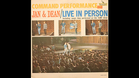 Jan & Dean - Command Performance Live In Person (1965) [Complete LP]