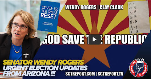 Senator Wendy Rogers | URGENT Election Updates from Maricopa Arizona