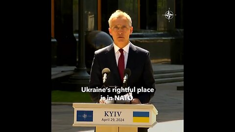 NATO Secretary General: Ukraine will become a member of NATO.