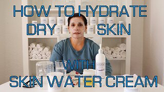 HOW TO HYDRATE DRY SKIN | BIOKORIUM SKIN WATER CREAM | WITH ANTI-AGING & SKIN EXPERT VIVIAN MORENO