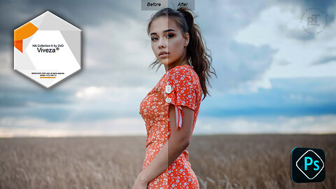 Color Grading with Nik Collection 6 Viveza for Photoshop