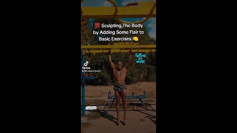 💯 Sculpting The Body by Adding Some Flair to Exercises 🍋