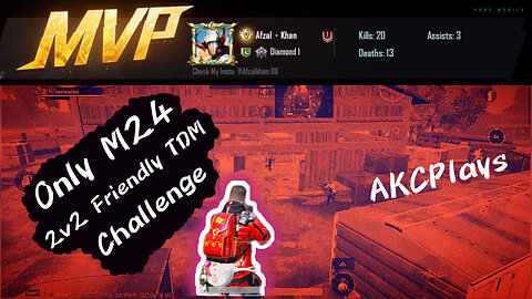 2v2 Friendly TDM Challenge Only M24