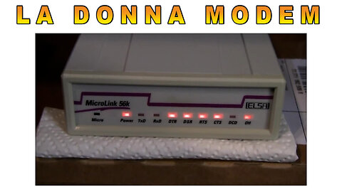 La donna modem!