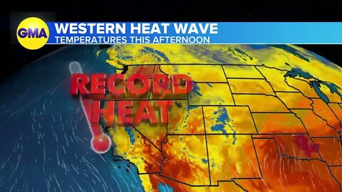 Record heat in the Northwest as wildfires continue GMA