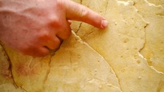 Raindrop Imprints During Noah's Flood? | The Coconino Sandstone: Desert or Flood?