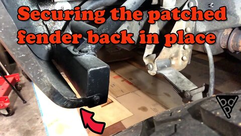 Fixing a wobbly 4x4 fender, bdp Garage Episode 19