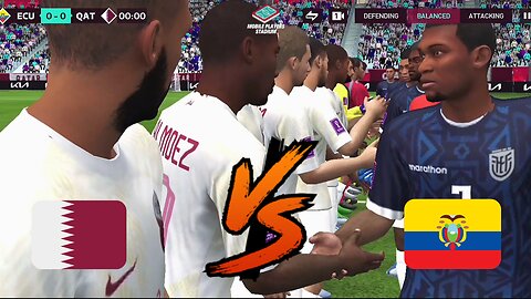Ecuador vs Qatar | FIFA MOBILE WORLD CUP