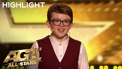 13-Year-Old Magician Aidan McCann SHOCKS The Judges With Amazing Magic_ _ AGT_ All-Stars 2023
