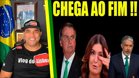 AGORA!! Bolsonaro faz Grande Jogada /William Bonner e Fátima Bernardes deixará a Globo