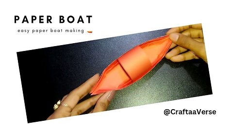 How to make paper boat #boat #how #make #tutorial