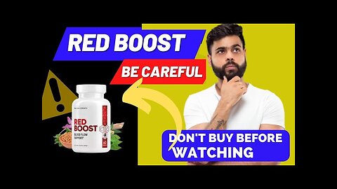 RED BOOST REVIEW - Red Boost - ⚠️BE CAREFUL⚠️ - Does Red Boost Really Work? Red Boost HONEST REVEIW