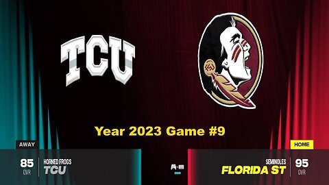 CFB 24 TCU Horned Frogs Vs Florida State Year 2023