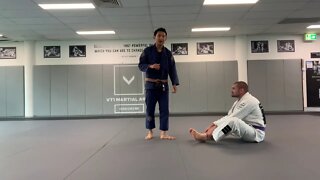 Jiu Jitsu - Darce choke alternate grip
