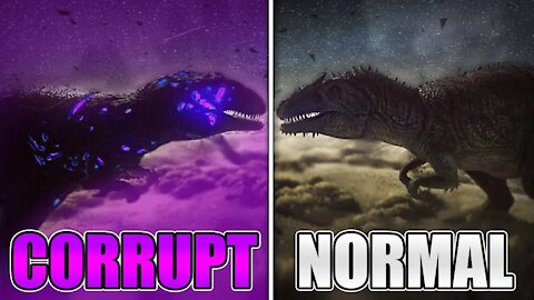 CORRUPT vs NORMAL - How Do They Compare? || Ark Survival Evolved