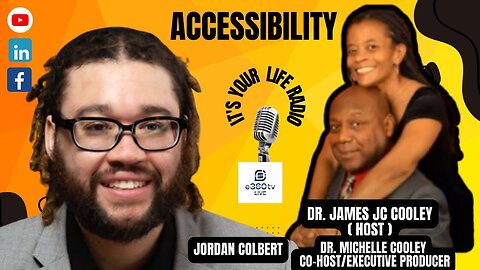 REPEAT -"Accessibility." with Jordan Colbert: Assistive Technology Professional, Y