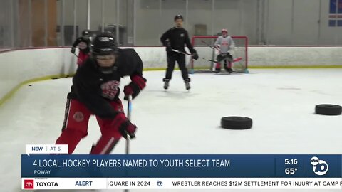 Four local youth hockey players to play in prestigious tournament