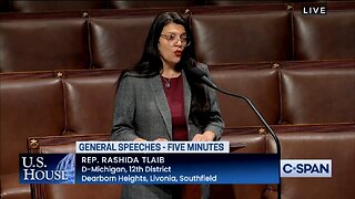 Dem Rep Tlaib Calls For Ending ‘Support For Israel’s Apartheid Government’