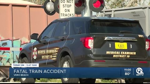 Train hits and kills person near Vero Beach, sheriff's office says