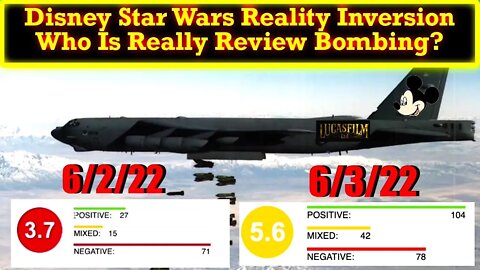 Disney Star Wars Shills/Stans Accuse Real Fans of Review Bombing Obi-Wan Kenobi! Reality Inversion!