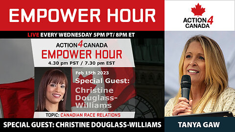 Canadian Race Relations with Christine Douglass-Williams of Jihad Watch with Tanya Gaw