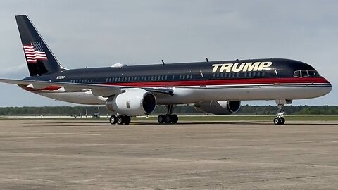 Trump Force One Flyover and PreShow along with Flight Path