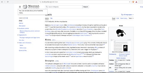 Download Wikipedia | Kiwix and Calibre reader offline