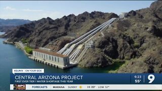 Long drought taking toll on CAP water system that supplies Tucson and Phoenix