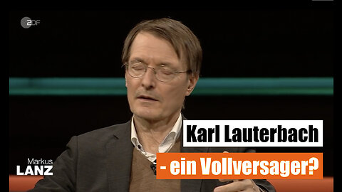 Karl Lauterbachs Bilanz nach drei Jahren Corona. | Markus Lanz vom 9. Februar 2023