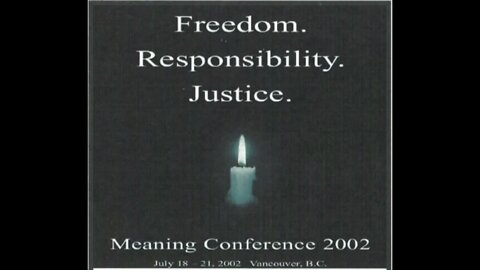 Symposium on Forgiveness | S1P1 | Meaning Conference 2002