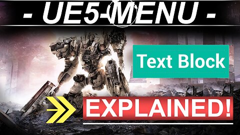 Unreal-5 UI: Text-Boxes Explained(60 Seconds!!)
