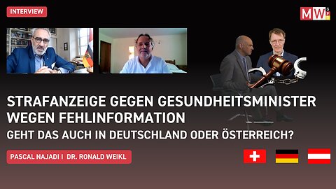 Strafanzeige gegen Gesundheitsminister wegen Fehlinformation – auch in Deutschland oder Österreich?