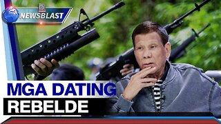 Pagsali ng mga dating rebelde sa pwersa ng pamahalaan, suportado ni dating Pangulong Rodrigo Duterte