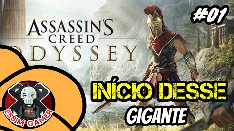 INICIO DE CAMPANHA DO ASSASSINS CREED ODYSSEY