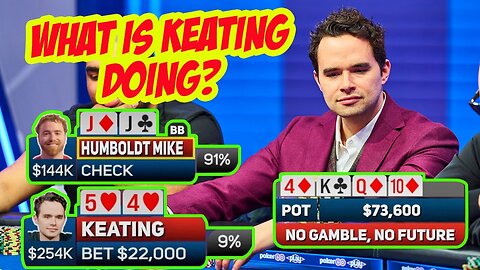 Alan Keating Gets in Trouble in Big Cash Game!