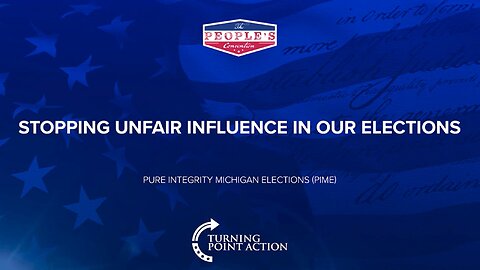 Stopping Unfair Influence on our Elections