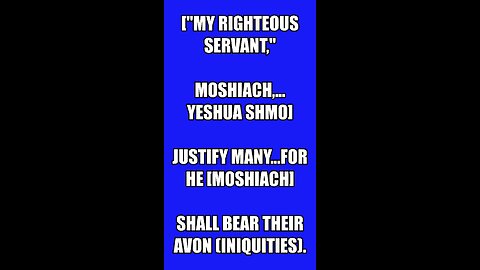 "...Moshiach...Yeshua..."28; Are you "saved"? 75; LAST CALL!--The Good News 2 #Shorts #Moshiach #GOD